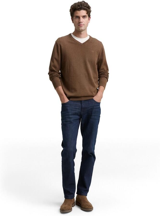 Tom Tailor Regular fit gebreide pullover van zuiver katoen - Foto 4