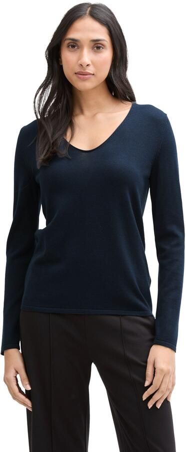 Tom Tailor Regular fit gebreid shirt van een mix van katoen en viscose - Foto 11