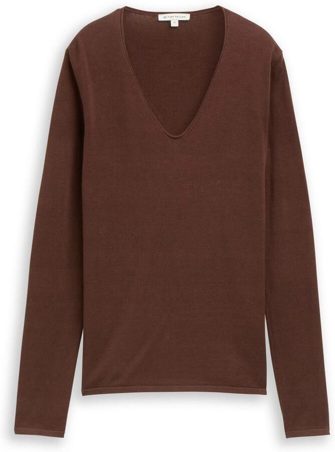 Tom Tailor Trui met V-hals met v-hals - Foto 3