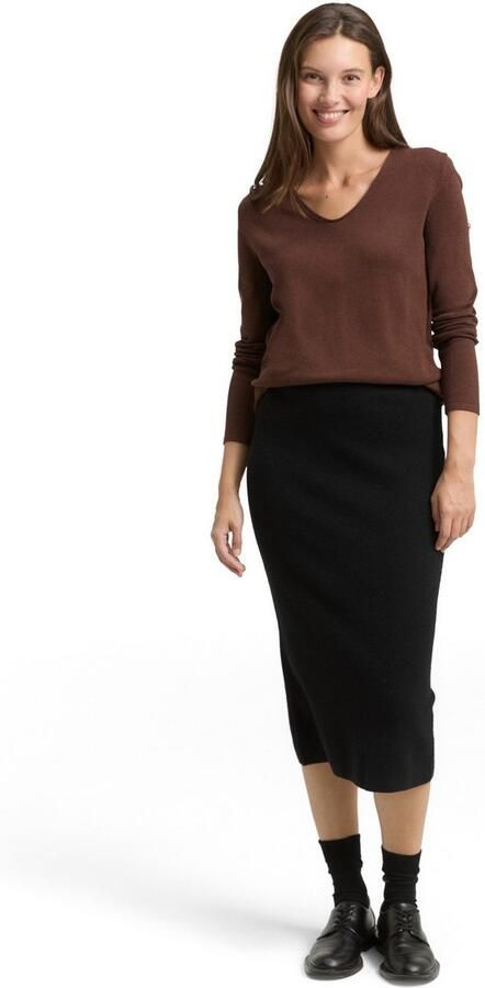 Tom Tailor Trui met V-hals met v-hals - Foto 4