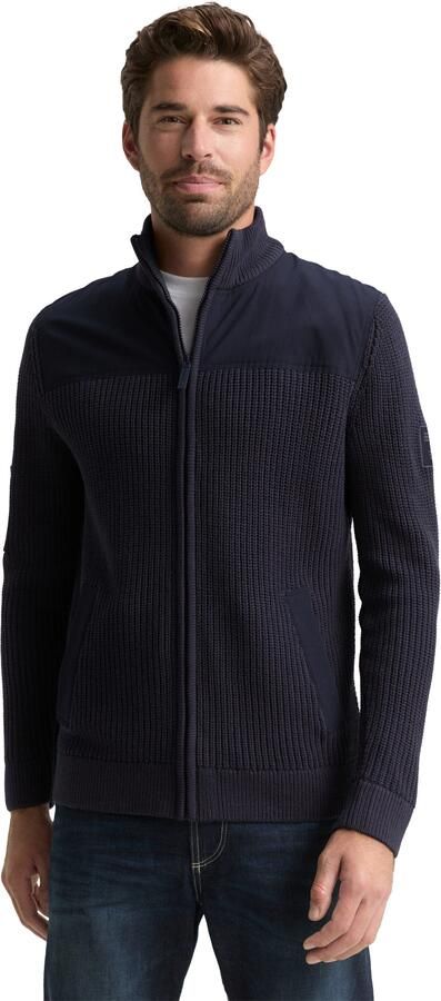 Tom Tailor Vest met geborduurd logo - Foto 6