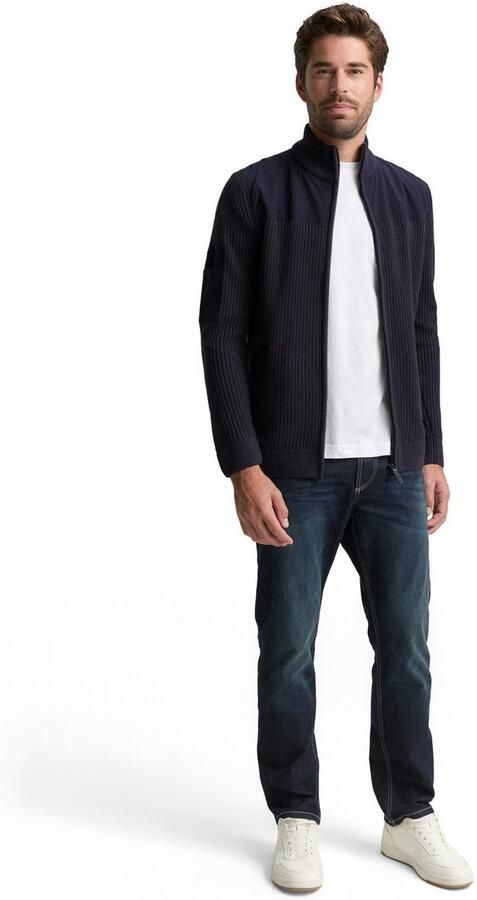 Tom Tailor Vest met geborduurd logo - Foto 4