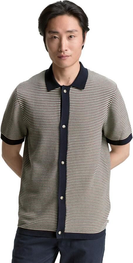 Tom Tailor Vest met gestreept patroon - Foto 6