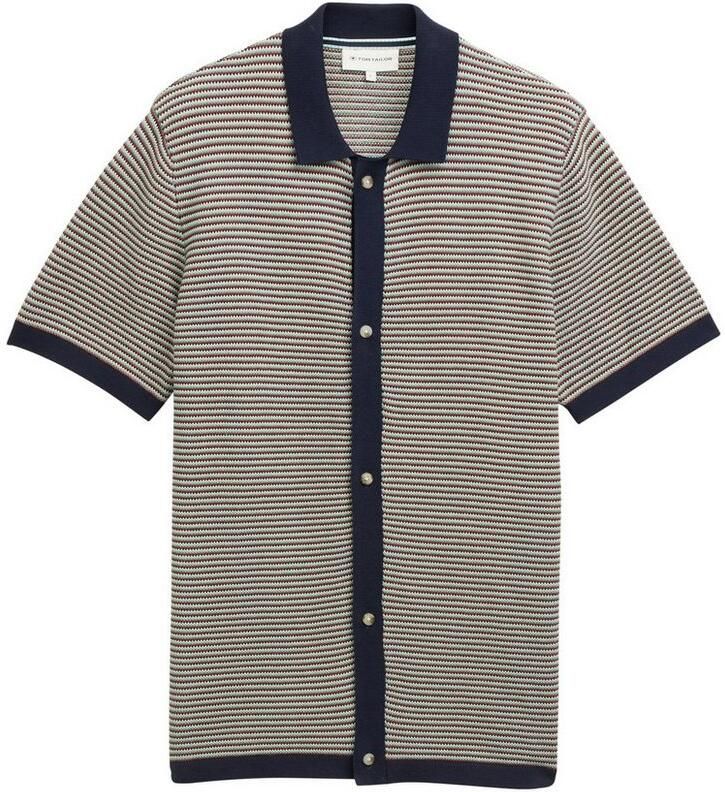 Tom Tailor Vest met gestreept patroon - Foto 3