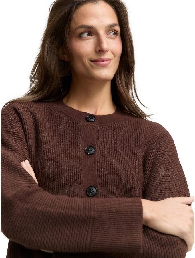 Tom Tailor Vest met ribboorden - Foto 2