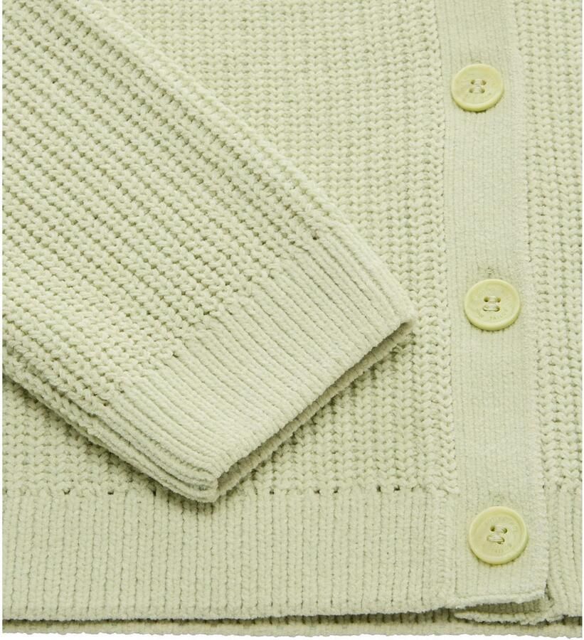 Tom Tailor Vest met v-hals en knoopsluiting