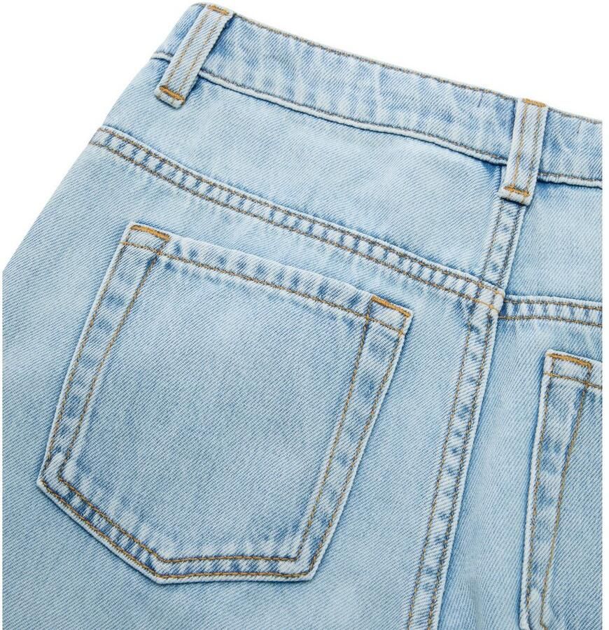 Tom Tailor Wide leg jeans van zuiver katoen