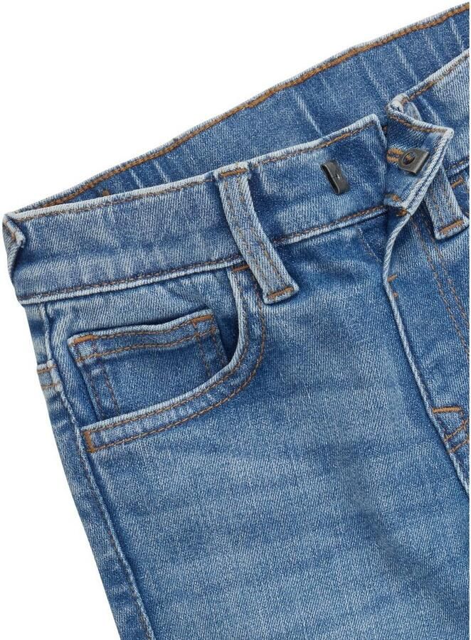 Tom Tailor Skinny fit jeans van katoenmix met elastische band model 'TIM'