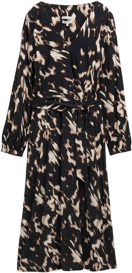 Tom Tailor Wikkeljurk met patroon - Foto 4