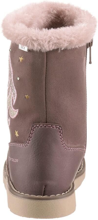 Tom Tailor Winterlaarzen Knipperschoen lange laarzen kinderlaarzen met knipperend eenhoornmotief - Foto 3