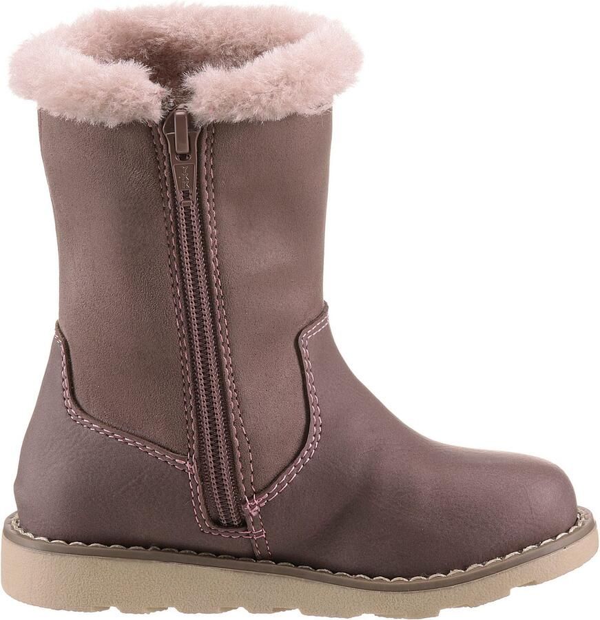 Tom Tailor Winterlaarzen Knipperschoen lange laarzen kinderlaarzen met knipperend eenhoornmotief