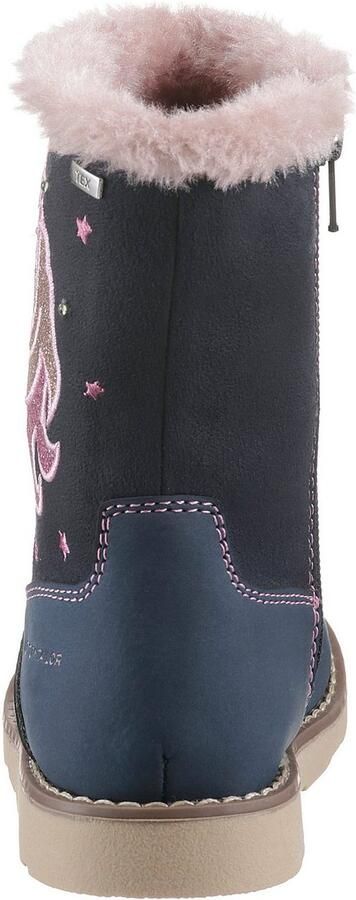 Tom Tailor Winterlaarzen Knipperschoen lange laarzen kinderlaarzen met knipperend eenhoornmotief - Foto 4