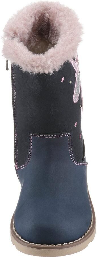 Tom Tailor Winterlaarzen Knipperschoen lange laarzen kinderlaarzen met knipperend eenhoornmotief - Foto 5