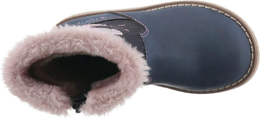 Tom Tailor Winterlaarzen Knipperschoen lange laarzen kinderlaarzen met knipperend eenhoornmotief - Foto 2