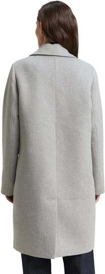 Tom Tailor Wollen jas met steekzakken - Foto 5