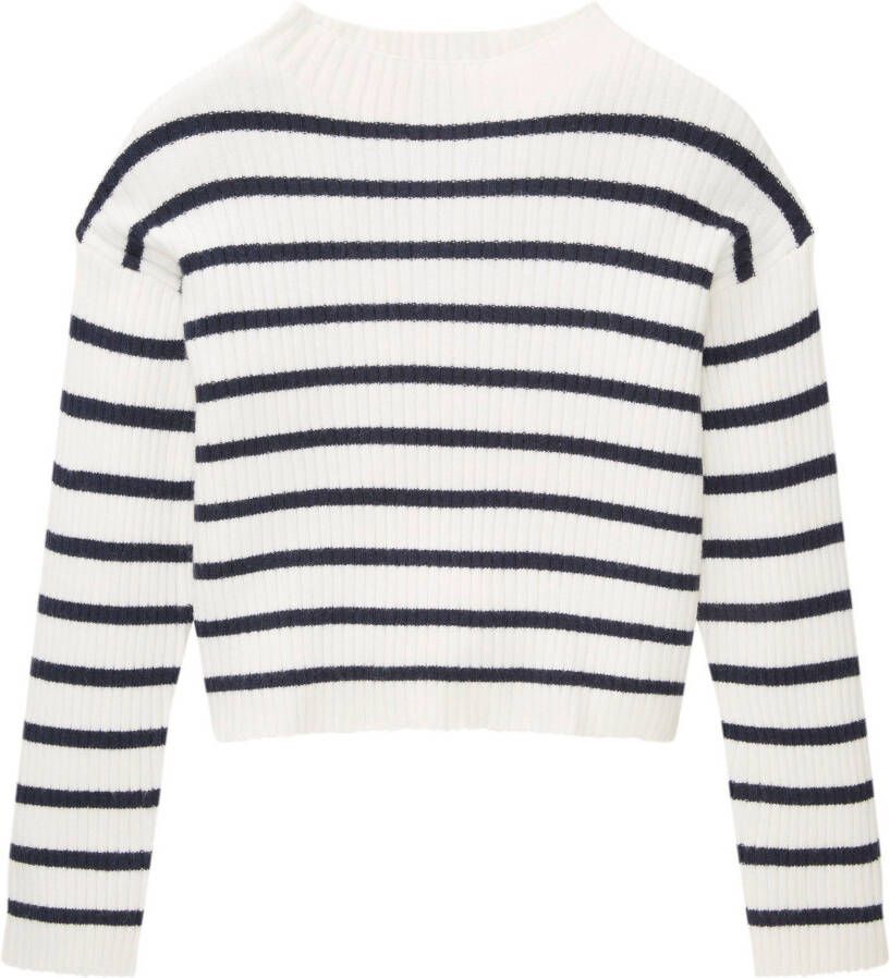 Tom Tailor Gebreide pullover met streepmotief