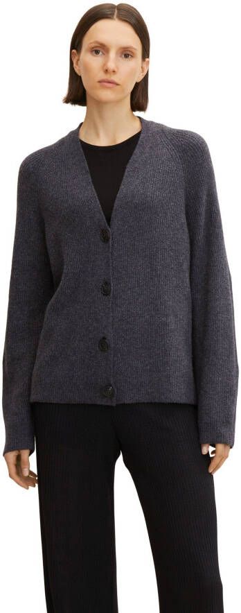 Tom Tailor Cardigan met raglanmouwen