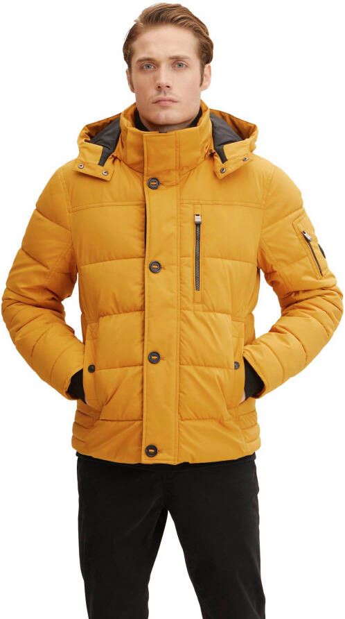 Tom Tailor Gewatteerd jack met afneembare capuchon