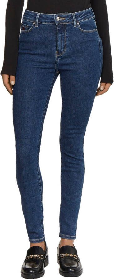 Tommy Hilfiger 5-pocketsjeans TH FLEX HARLEM U SKINNY HW EDEN met logoborduursel op de achterzak - Foto 2