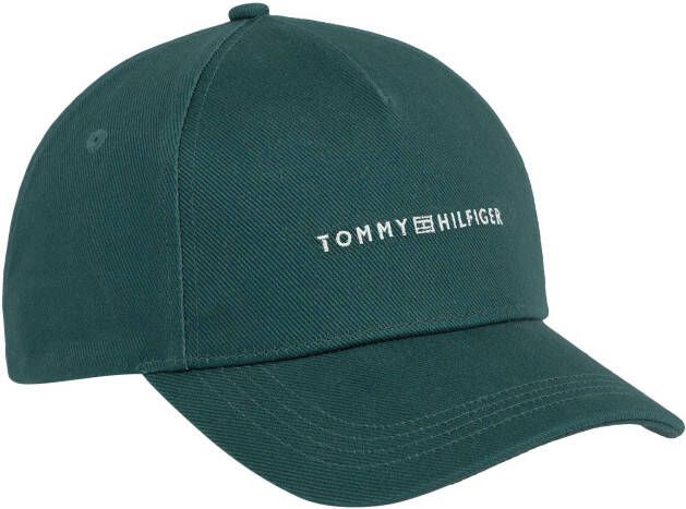 Tommy Hilfiger Baseballcap met geborduurd logo