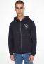 Tommy Hilfiger Sweatjack met labeldetail model 'CIRCLE MIXED TYPE ZIP' - Thumbnail 2