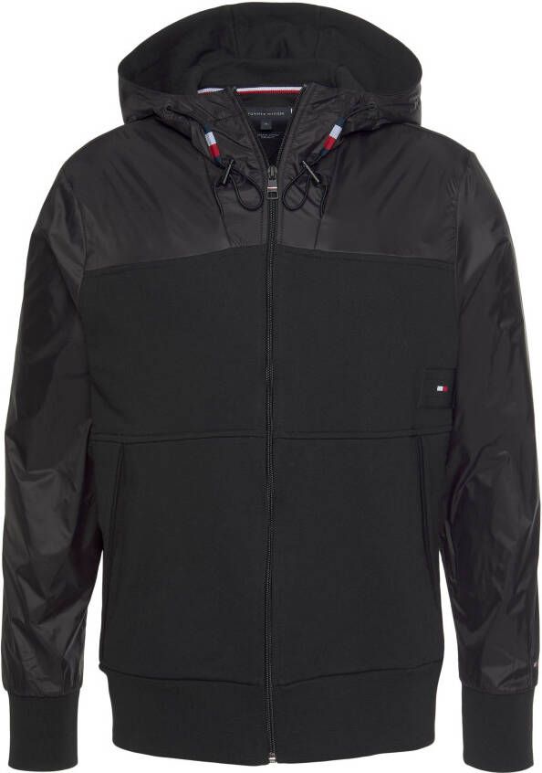 Tommy Hilfiger Capuchonsweatvest MIX MEDIA HDD CASUAL ZIP THR