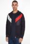 Tommy Hilfiger Sweatjack met contrasterende inzet model 'MIX MEDIA ZIP' - Thumbnail 1