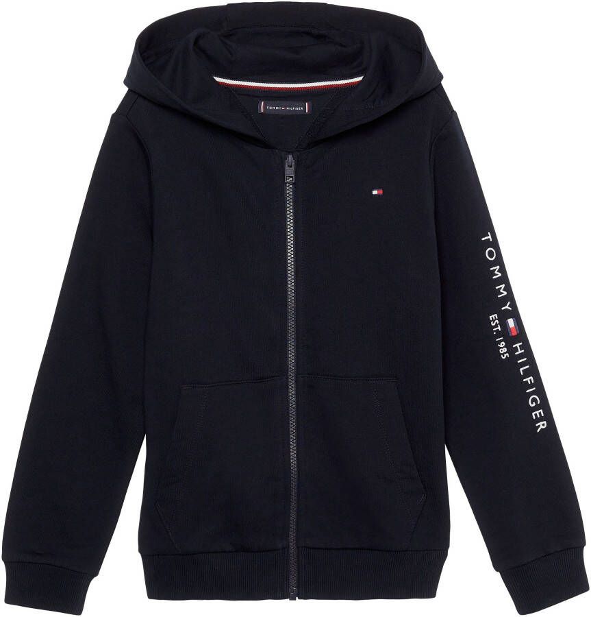 Tommy Hilfiger Capuchonsweatvest U ESSENTIAL ZIPTHROUGH HOODIE