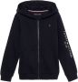 Tommy Hilfiger unisex sweatvest ESSENTIAL donkerblauw Katoen Capuchon 152 - Thumbnail 2