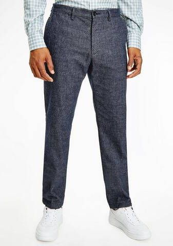 Tommy Hilfiger Chino DENTON FAKE SOLID WOOL LOOK