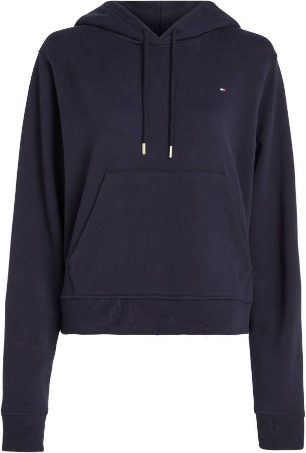 Tommy Hilfiger Curve Hoodie CRV 1985 MDRN REG P TERRY HOODIE PLUS SIZE CURVE met kangoeroezak