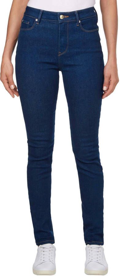 Tommy Hilfiger Curve Skinny fit jeans CRV HARLEM U SKINNY HW PAL met contrasterende stiksels