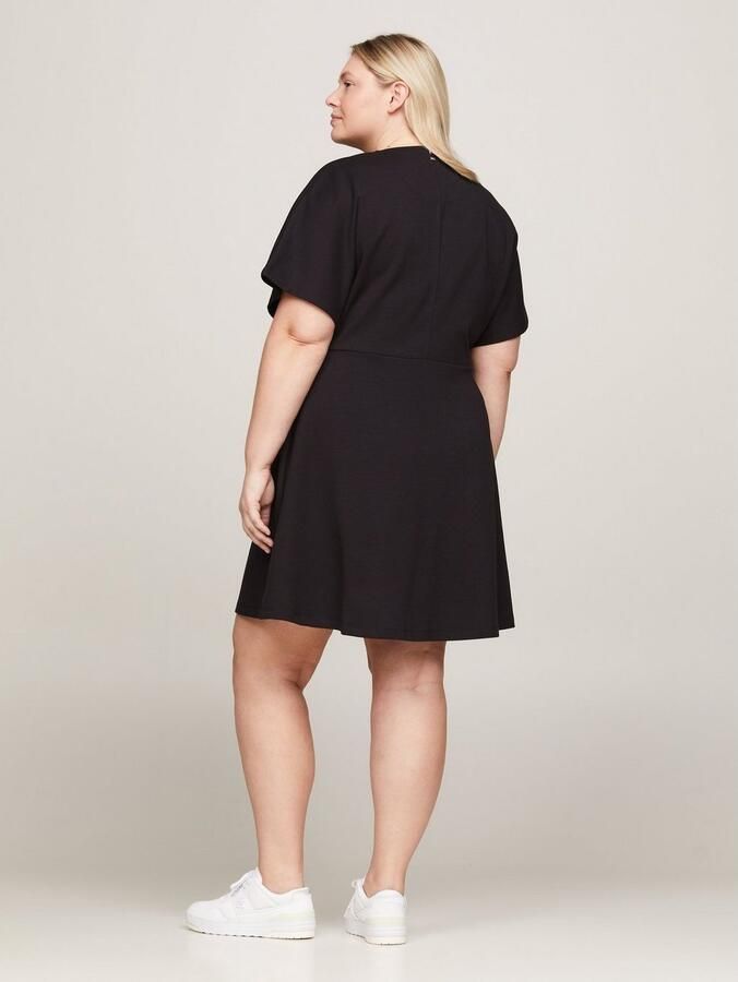 Tommy Hilfiger Curve Blousejurk CRV F&F C-NK TSHIRT DRESS SS - Foto 3