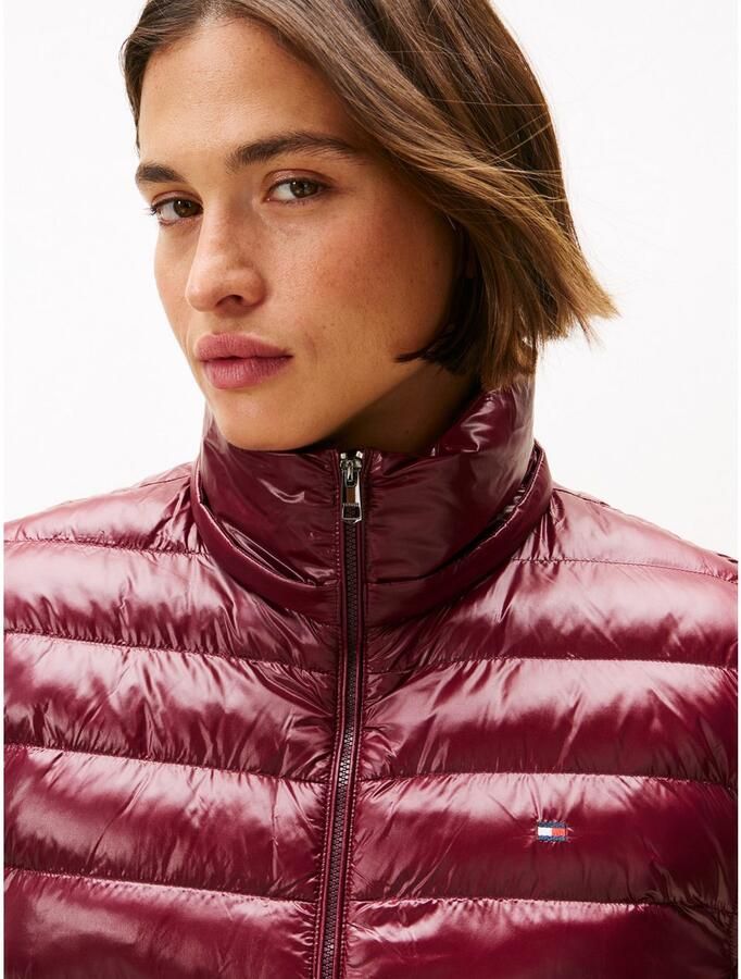 Tommy Hilfiger Curve Bodywarmer CRV LW PADDED SLIM VEST in grote maten met capuchon