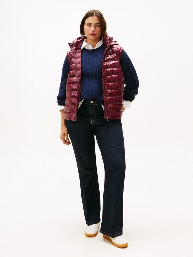 Tommy Hilfiger Curve Bodywarmer CRV LW PADDED SLIM VEST in grote maten met capuchon - Foto 2