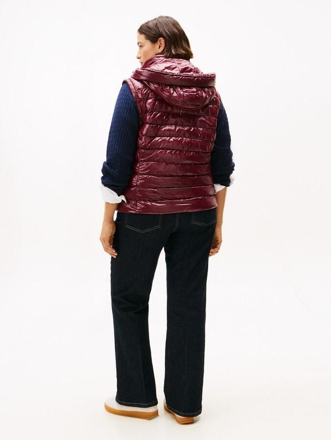 Tommy Hilfiger Curve Bodywarmer CRV LW PADDED SLIM VEST in grote maten met capuchon - Foto 3