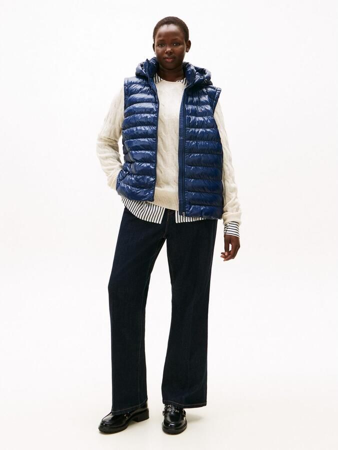 Tommy Hilfiger Curve Bodywarmer CRV LW PADDED SLIM VEST in grote maten met capuchon - Foto 2
