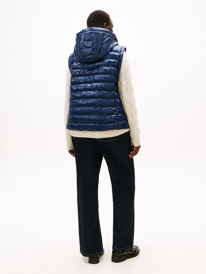 Tommy Hilfiger Curve Bodywarmer CRV LW PADDED SLIM VEST in grote maten met capuchon - Foto 3
