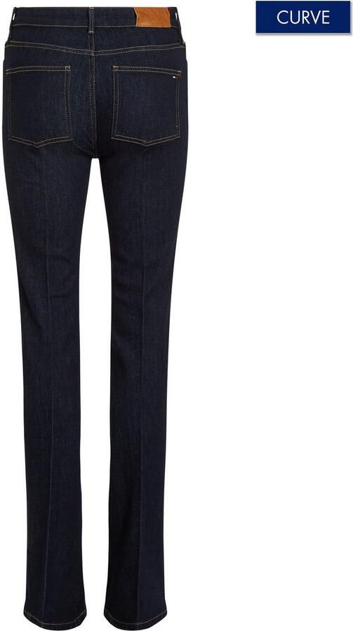Tommy Hilfiger Curve Bootcut jeans CRV BOOTCUT RW RINSE in grote maten five-pocket-vorm