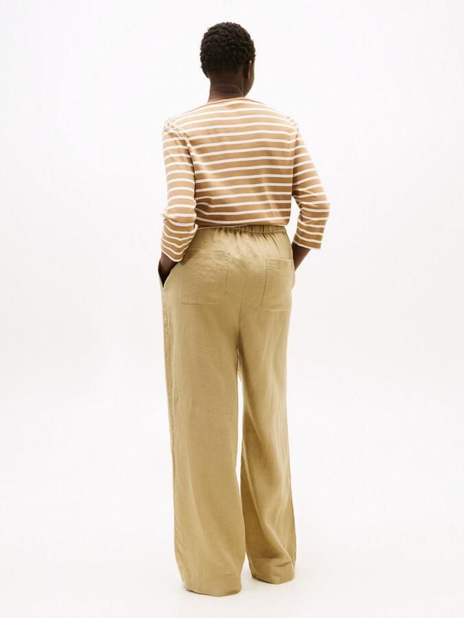 Tommy Hilfiger Curve Linnen broek CRV ESS LINEN TAILORED STRT PANT - Foto 3
