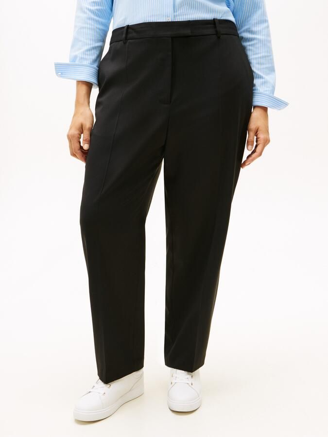 Tommy Hilfiger Curve Pantalon CRV TIMELESS WOOL SLIM STRT PANT - Foto 5