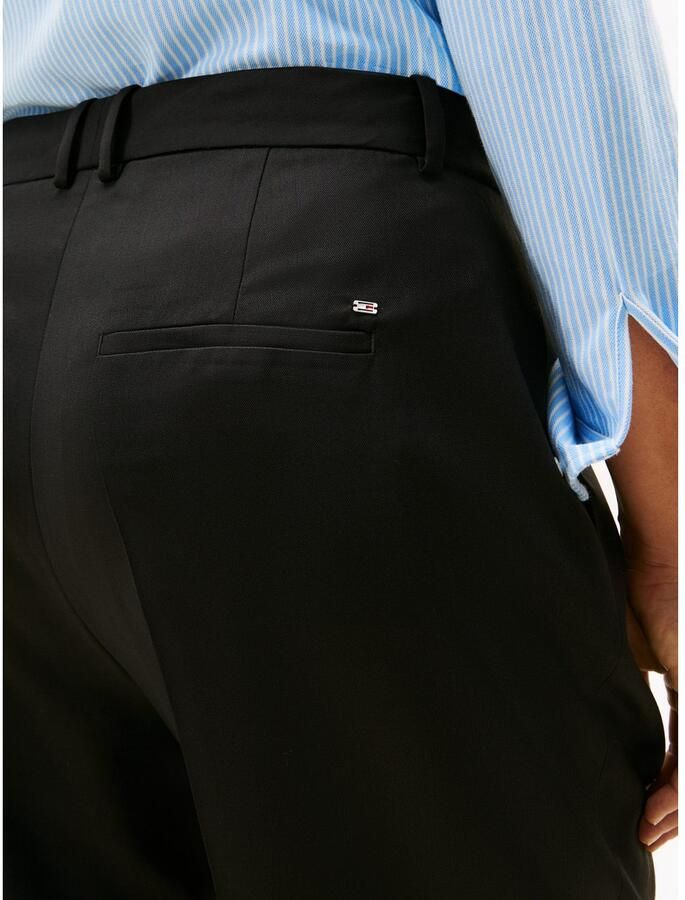 Tommy Hilfiger Curve Pantalon CRV TIMELESS WOOL SLIM STRT PANT
