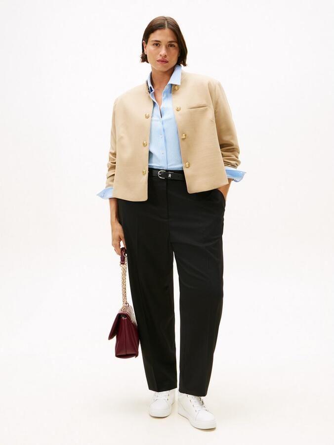 Tommy Hilfiger Curve Pantalon CRV TIMELESS WOOL SLIM STRT PANT - Foto 2