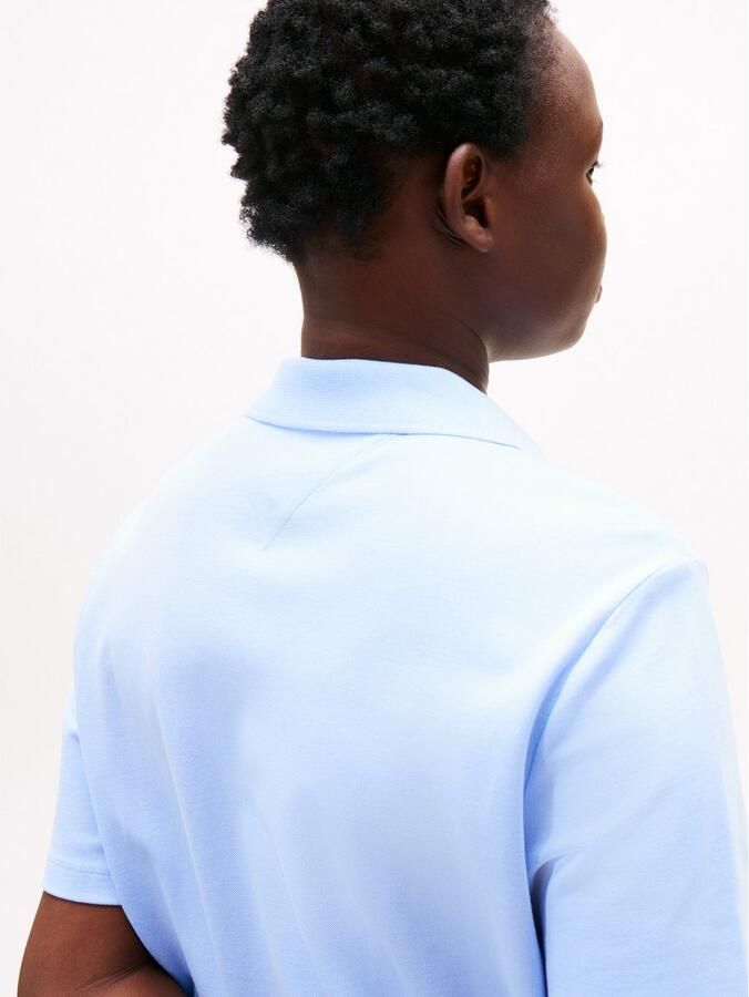 Tommy Hilfiger Curve Polojurk CRV OPEN-NK STAMP REG POLO DRESS