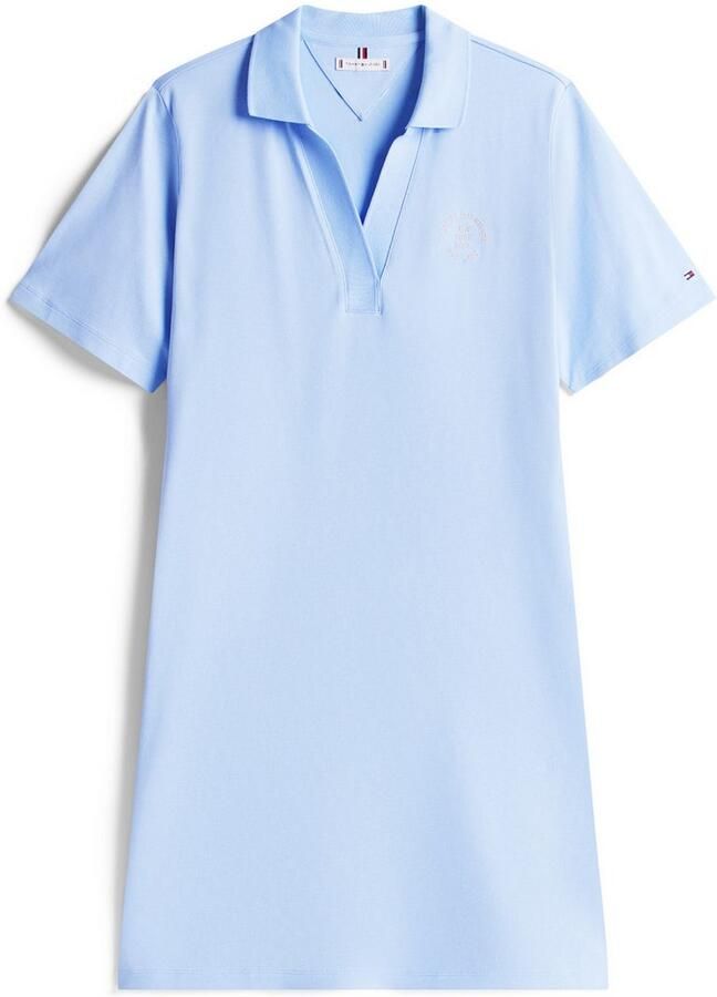 Tommy Hilfiger Curve Polojurk CRV OPEN-NK STAMP REG POLO DRESS - Foto 3