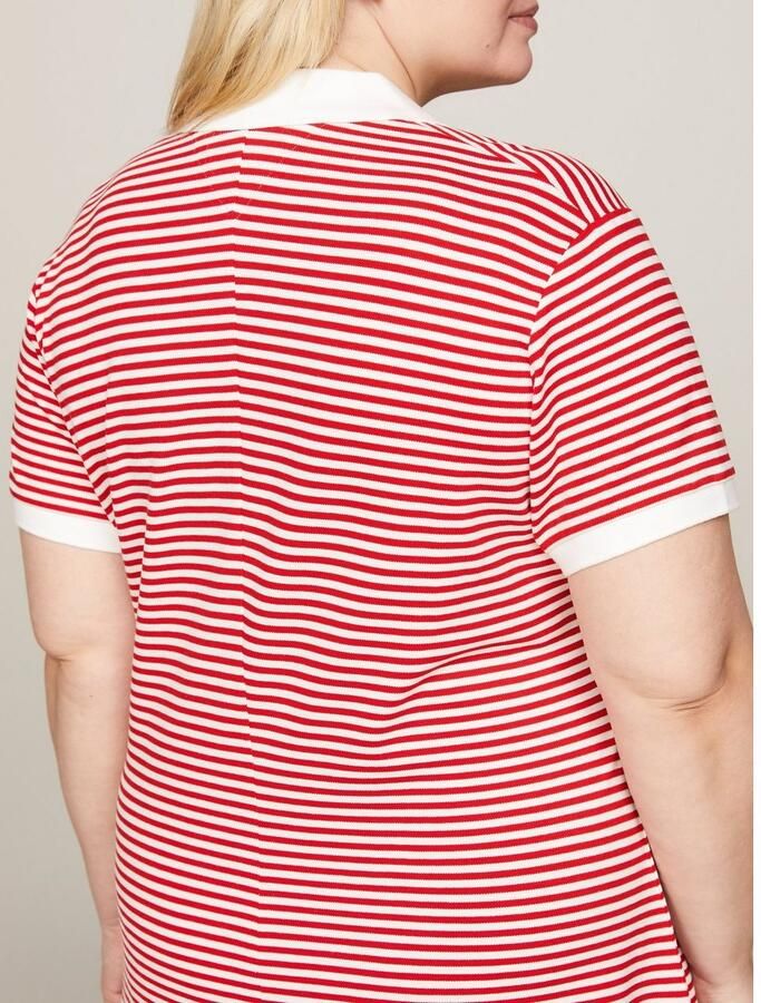 Tommy Hilfiger Curve Polojurk CRV OPEN PLACKET F&F LY POLO DRS - Foto 2