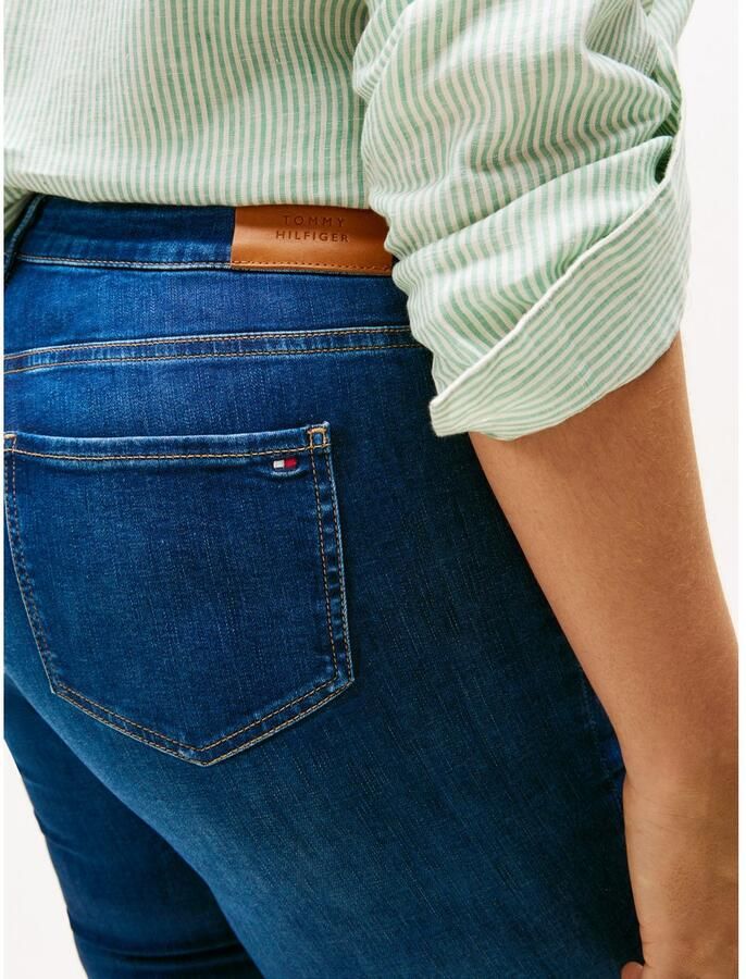 Tommy Hilfiger Curve Skinny fit jeans CRV DNM BLACK HARLEM U SKINNY HW - Foto 9