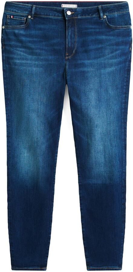 Tommy Hilfiger Curve Skinny fit jeans CRV DNM BLACK HARLEM U SKINNY HW - Foto 8