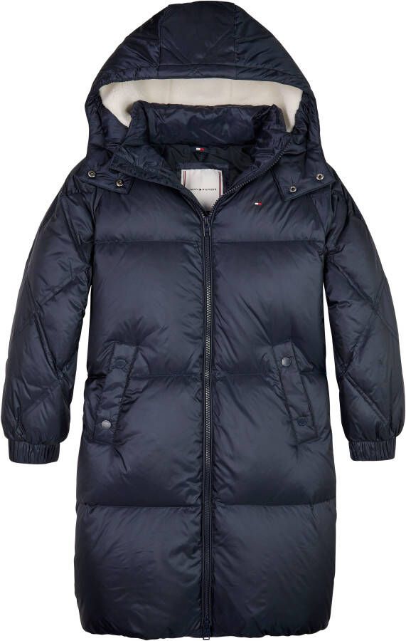 Tommy Hilfiger Donsjack MIXED QUILTED LONG PUFFER