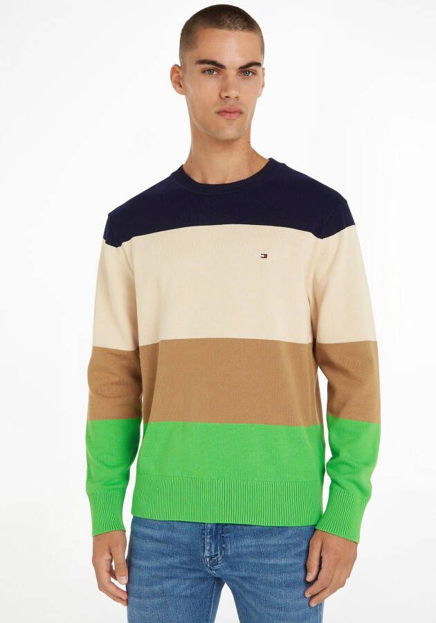 Tommy Hilfiger Gestreepte trui SPRING COLOURBLOCK SWEATER